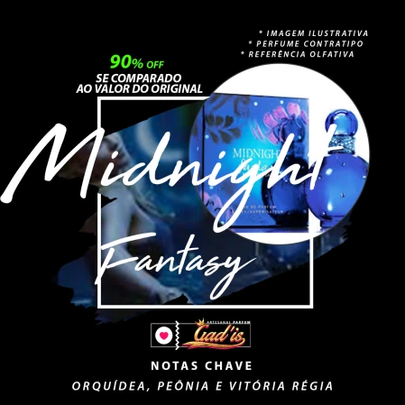 Perfume Similar Gadis 225 Inspirado em Midnight Fantasy Contratipo